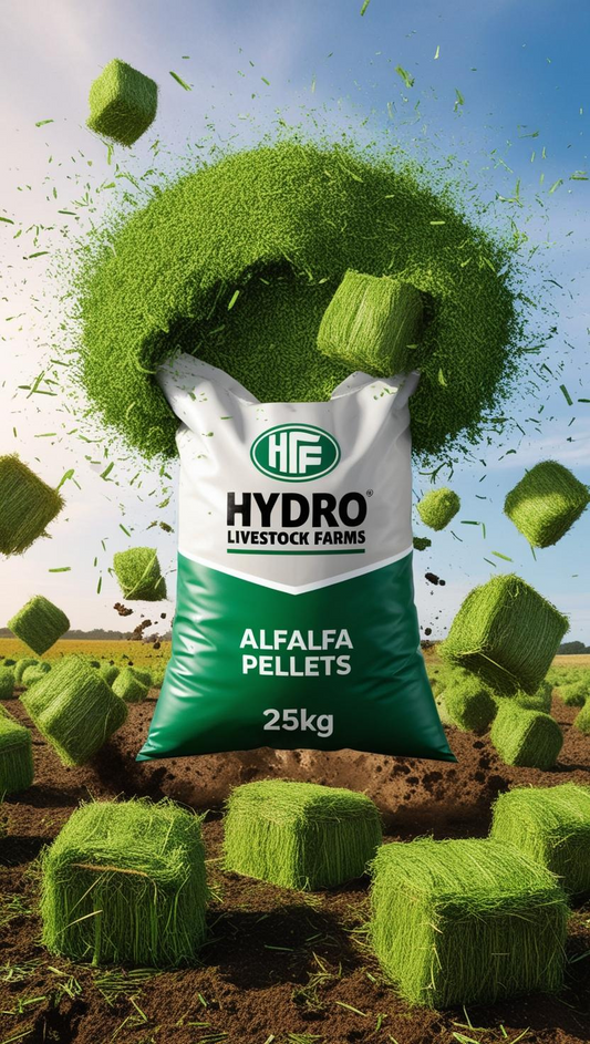 Premium Alfalfa Pellets - 25KG